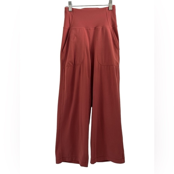 Lululemon Align Wide Leg Crop 23" in Soft Cranberry - Size 2 - Picture 1 of 8
